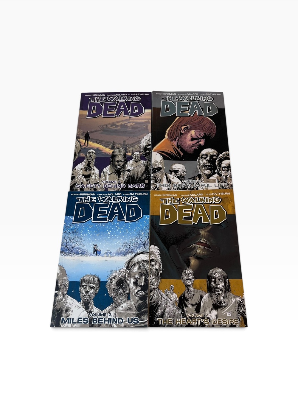 Image Comics The Walking Dead Graphic Novels Volumes 2, 3, 4, 6